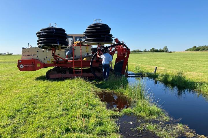De drainmachine